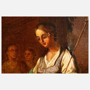 Elieser und Rebekka am Brunnen