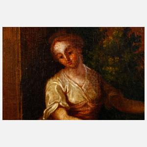 Elieser und Rebekka am Brunnen