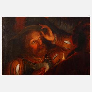 Landsknechte beim Kartenspiel