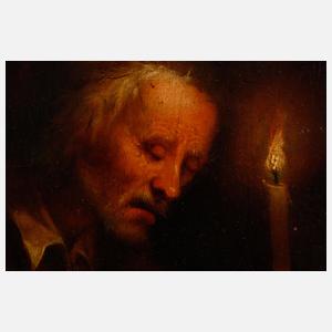 Paar barocke Portraitpendants