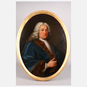 Spätbarockes Herrenportrait