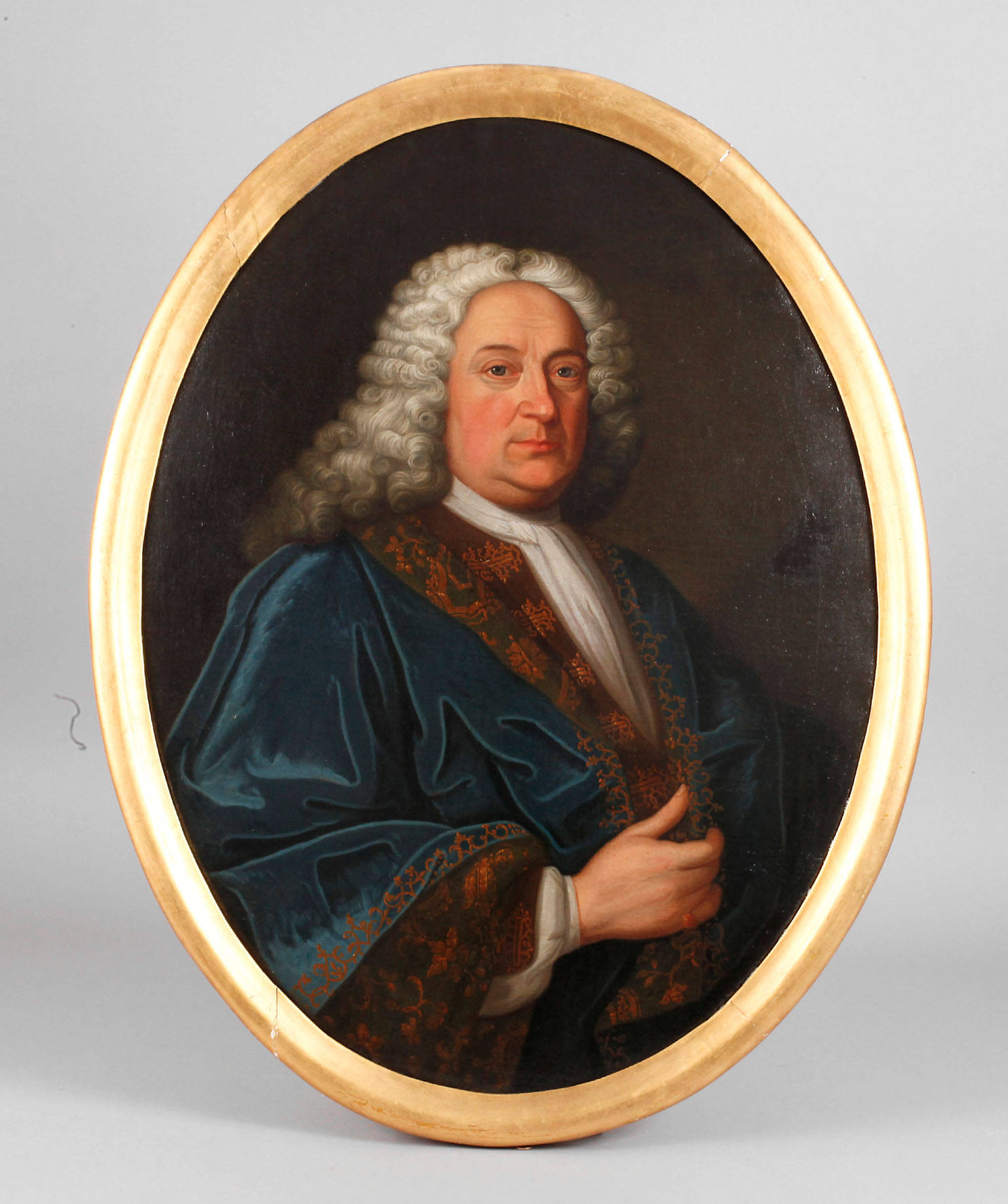 Spätbarockes Herrenportrait