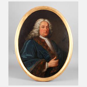 Spätbarockes Herrenportrait