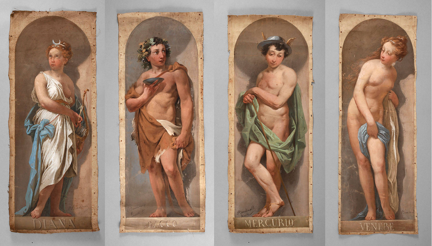 O. Bandinelli, Vier Götterdarstellungen