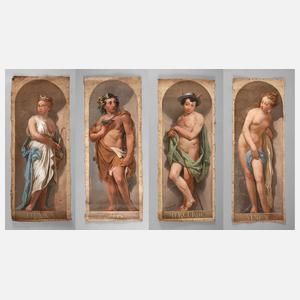 O. Bandinelli, Vier Götterdarstellungen