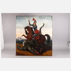 Anton Depauly, attr., Heiliger Georg