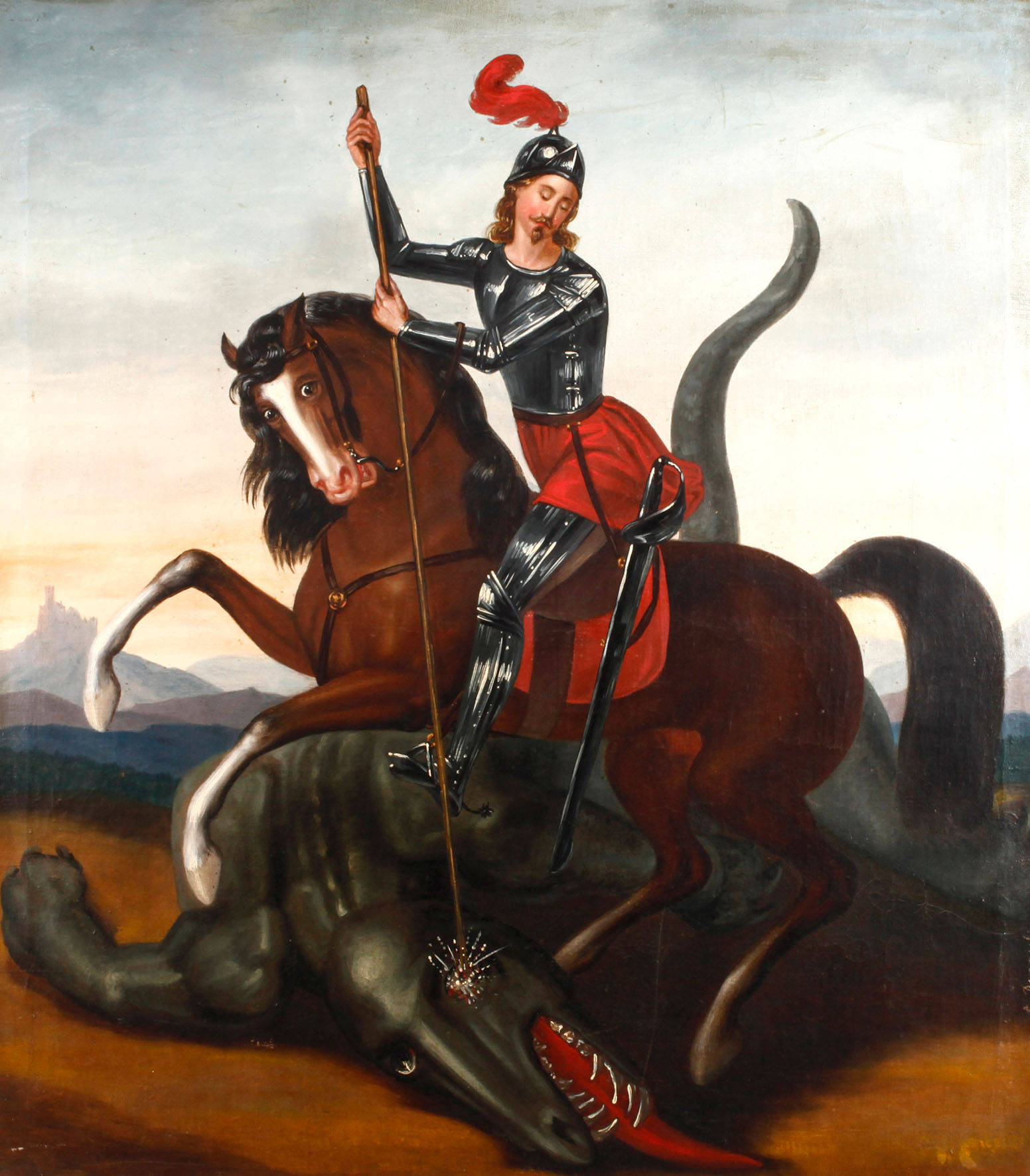 Anton Depauly, attr., Heiliger Georg