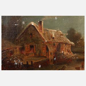 Anton Doll, attr., ”Mondnacht”