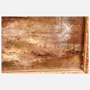 Charles Emile Jacque, Schafherde im Burgund