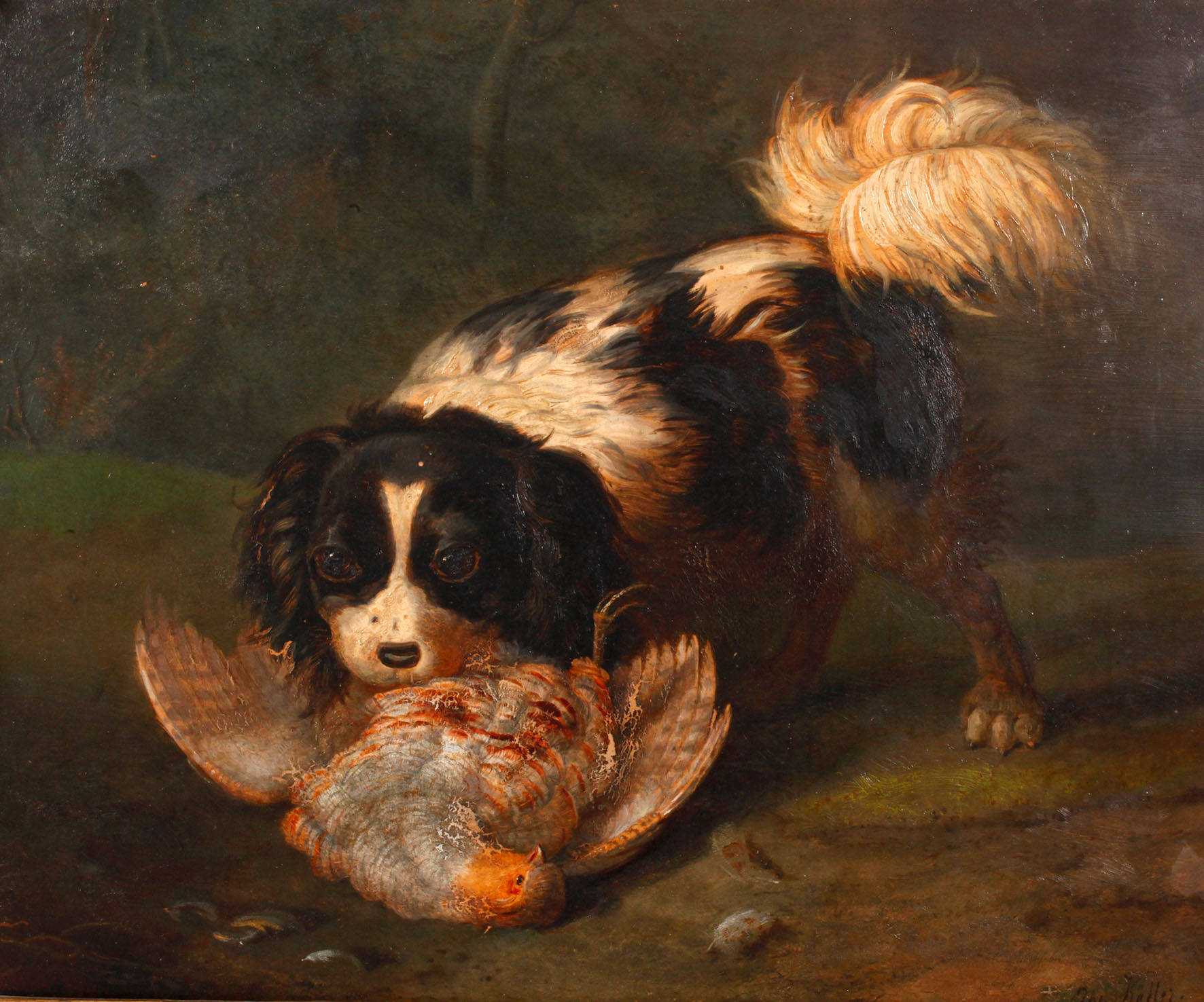 Joseph Köller, Jagdstillleben mit Fasan