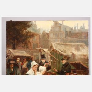 Theodorus Ludovicus Mesker, attr., Am Bücherstand