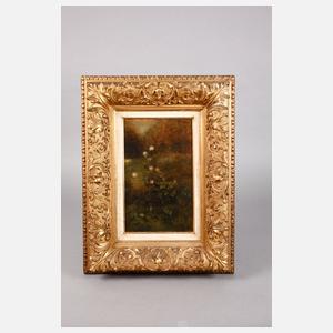 Eduard Niczky, Rosen im Garten