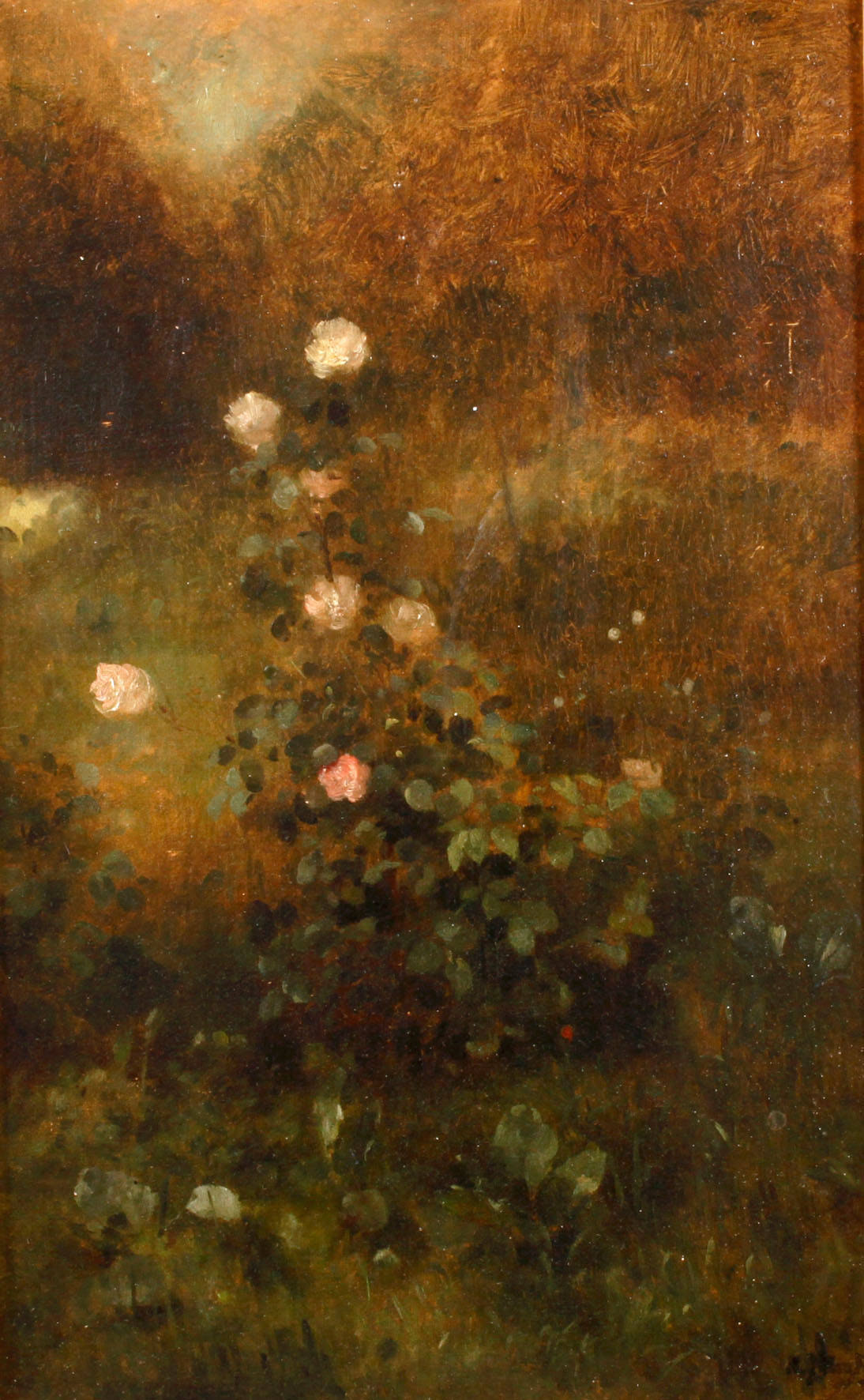 Eduard Niczky, Rosen im Garten