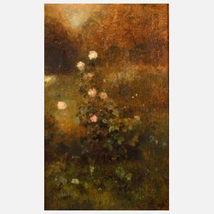 Eduard Niczky, Rosen im Garten