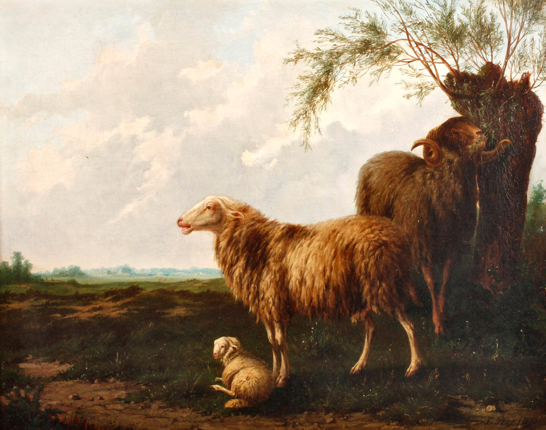 Laurens Plas der Jüngere, Pastorale Landschaft