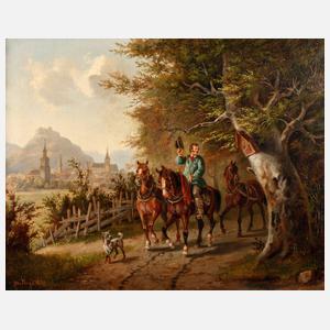 Otto Progel, Reiter am Marterl