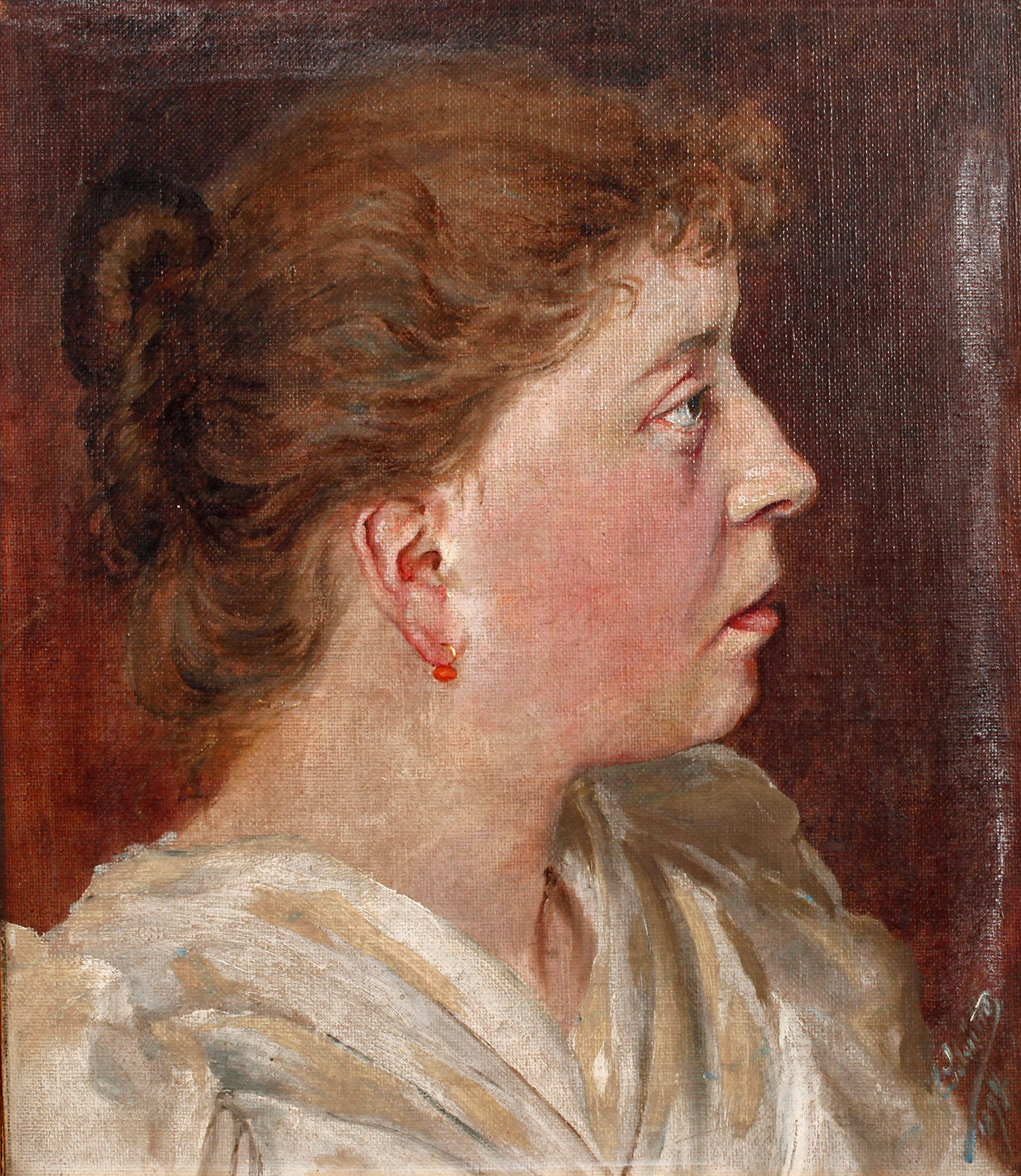 C. Schütte, Damenportrait