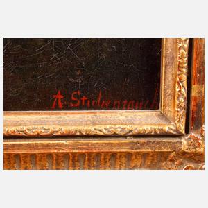 Augustus Stubenrauch, Mönch im Kreuzgang