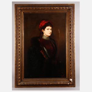 J. B. Weigl, Herrschaftliches Damenportrait