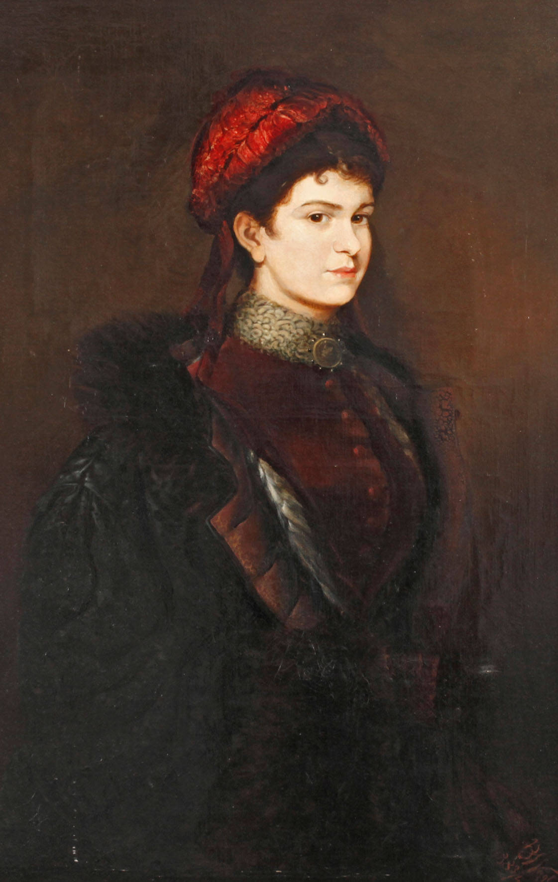 J. B. Weigl, Herrschaftliches Damenportrait