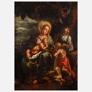 Heilige Familie mit Johannesknaben
