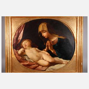 Madonna mit dem Jesuskind nach Sassoferrato