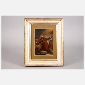 Der Heilige Franziskus erhält die Stigmata