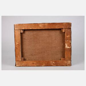 Mönch mit Knabe am Fluss