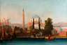 Ansicht Istanbul, Moschee am Wasser