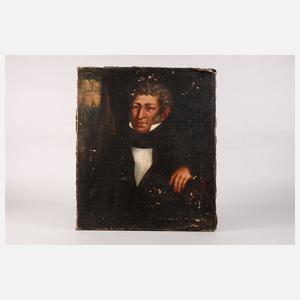 Herrenportrait Biedermeier