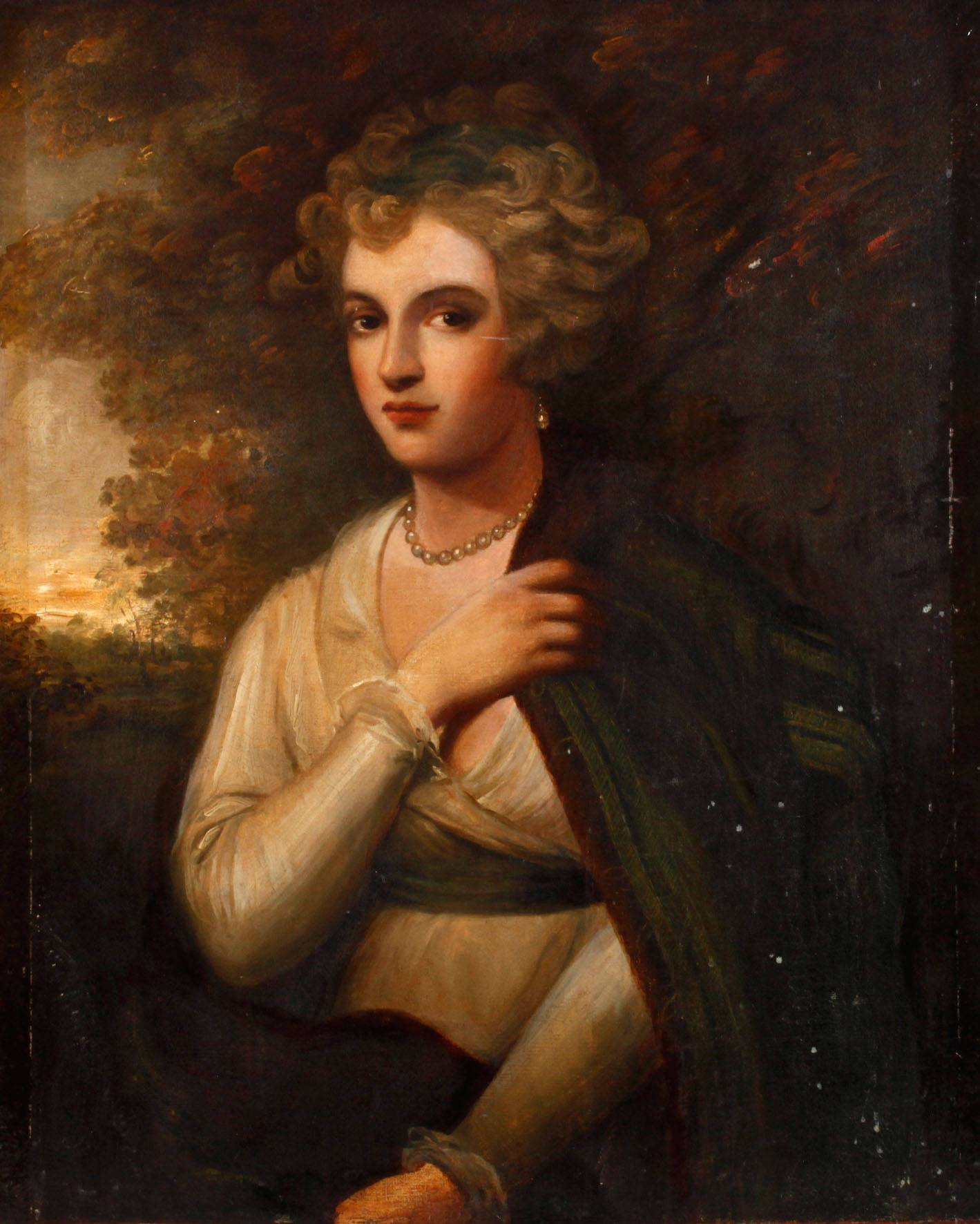 Portrait einer Adligen um 1800