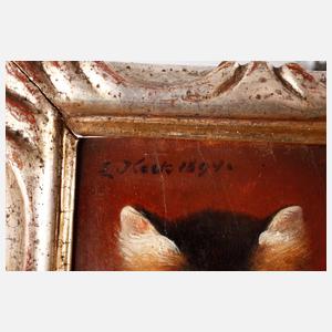 Emil Keck, Katzenportrait