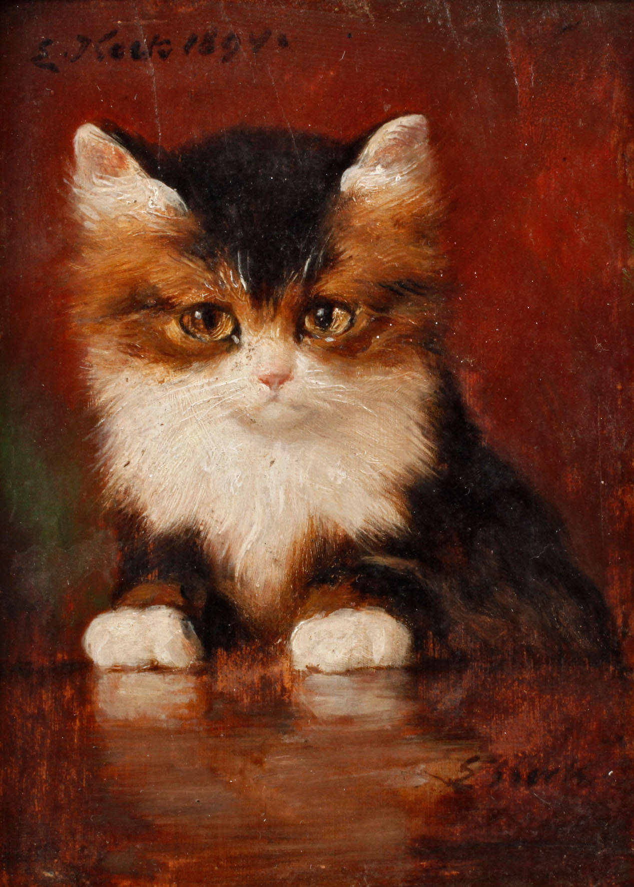 Emil Keck, Katzenportrait