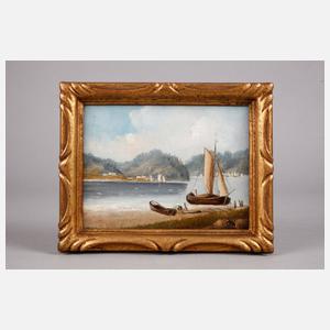 Romantische Flusslandschaft