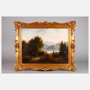 Spätromantiker, Wanderer im Gebirge