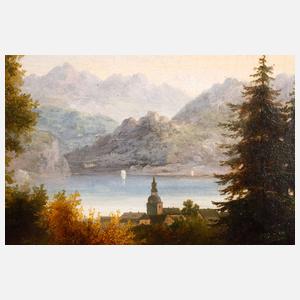 Spätromantiker, Wanderer im Gebirge