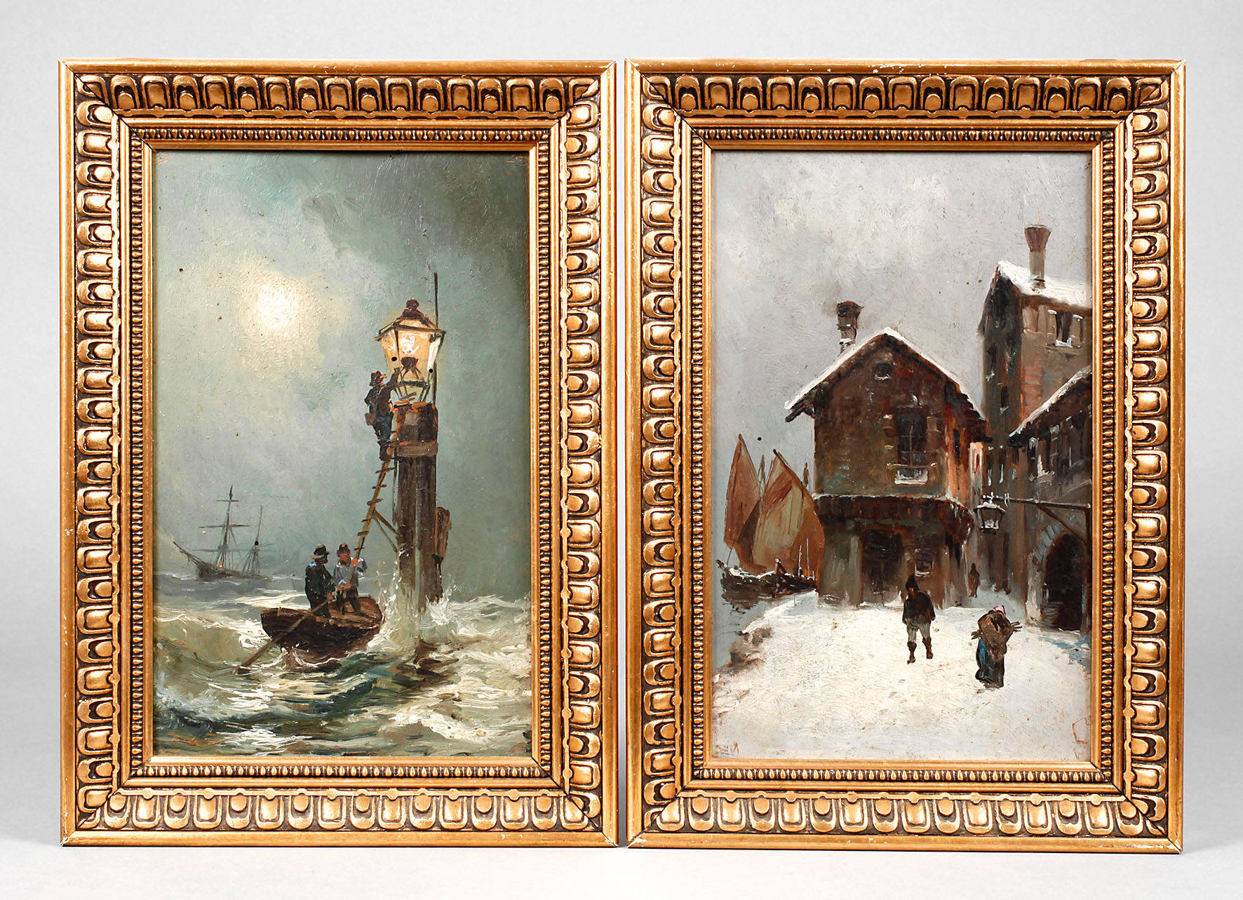 Zwei Stenen von Pellestrina