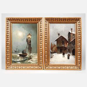 Zwei Stenen von Pellestrina