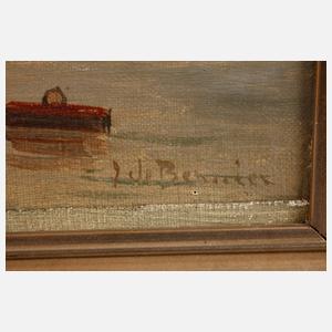 J. de Bernier, Drei Schiffsbilder