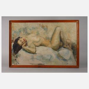 C. Bouget, Ruhender Akt