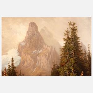 S. Buchhofer, Sturzbach im Gebirge