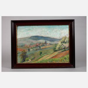 Thekla Diedrich-Wrede, ”Blick auf Mellingen”