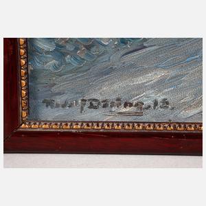 Rudolf Döring, Kleine Winterlandschaft