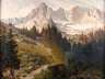 Joh. Eberth, Sommerliche Alpenlandschaft