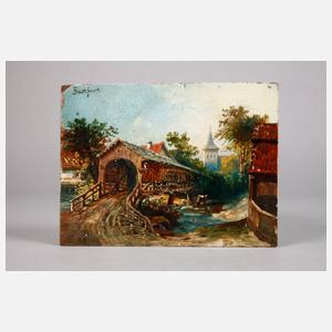 Carl Fischer, Die Buchfarter Brücke