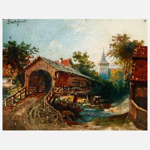 Carl Fischer, Die Buchfarter Brücke