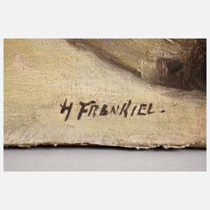 Helena Frenkiel, attr., orientalische Straßenszene