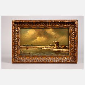 Gabriele, holländische Winterlandschaft