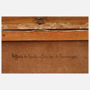 Prof. Raffaele de Grada, ”Straße in der Campagna”