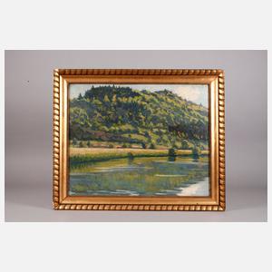 Richard Grieb, ”Elbe bei Schmilka”